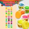 BAZIC Fluorescent Color Modeling Dough, 1 oz Each, 5 Pack, Animal Mold Lids, for Sculpting, Kids Crafts, Classroom Art Projects